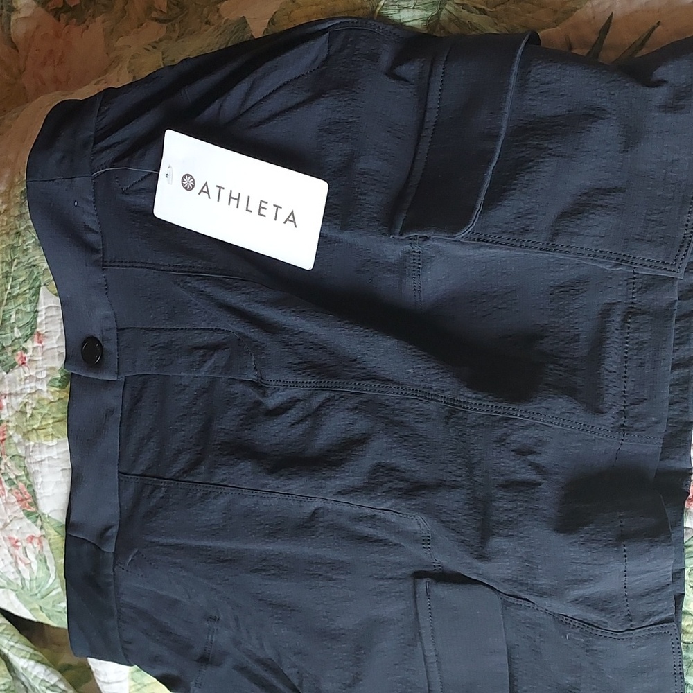 Athleta Black Skort size 12 New